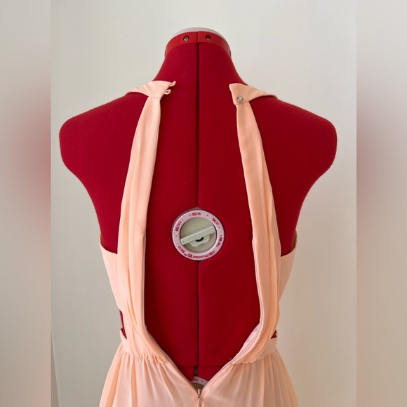BCBGeneration Peach Cutout Dress - Picture 3 of 14